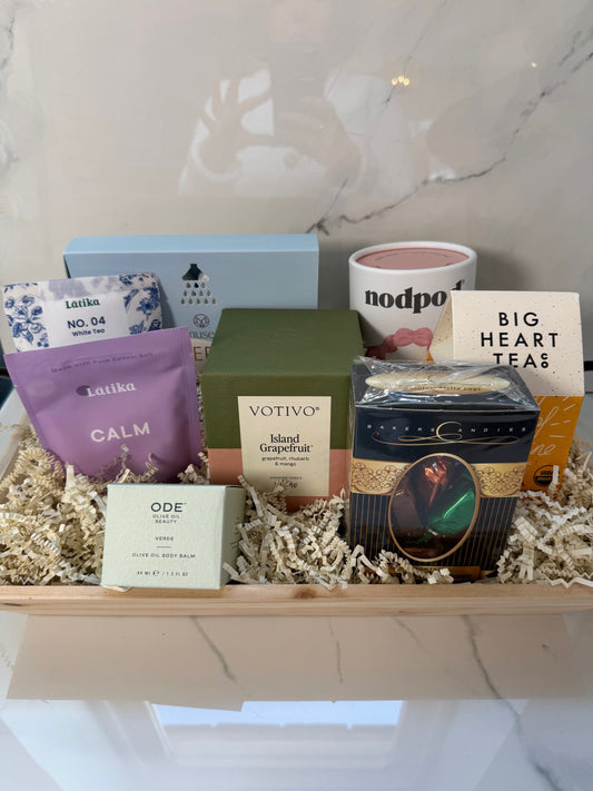 Boston Marathon Gift Basket: Self Care