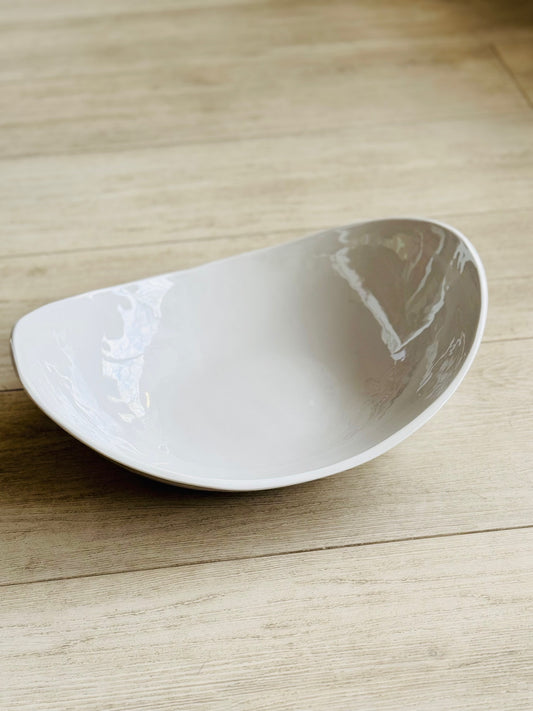 Large Oblong Bowl - Grey
