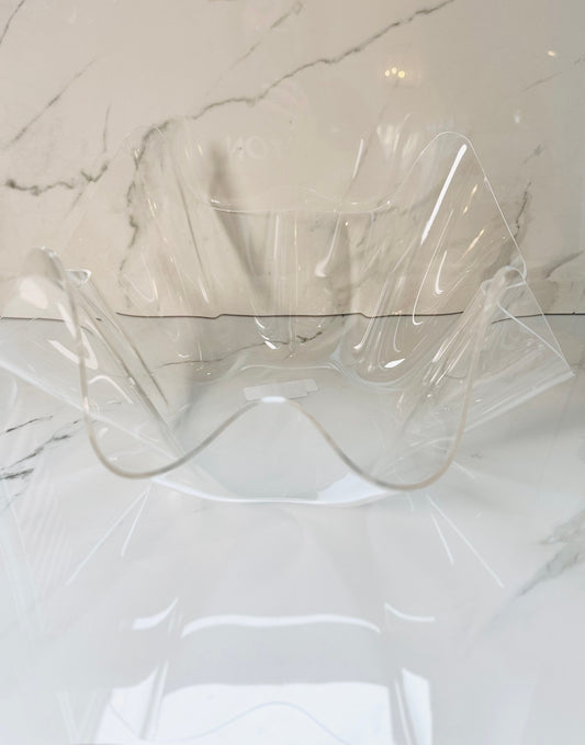 Acrylic Ruffle Bowl Set