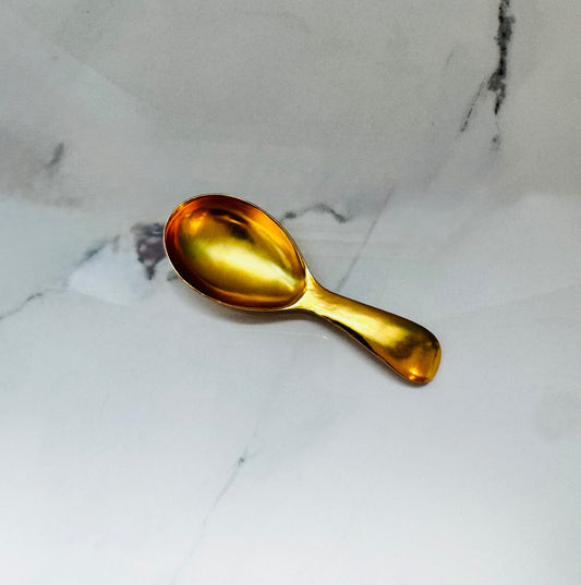 Small Gold Serving Spoon