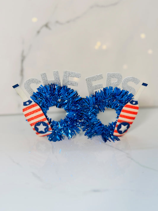 4th of July Party Glasses - Cheers