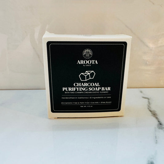 Ayurvedic Charcoal Purifying Soap Bar