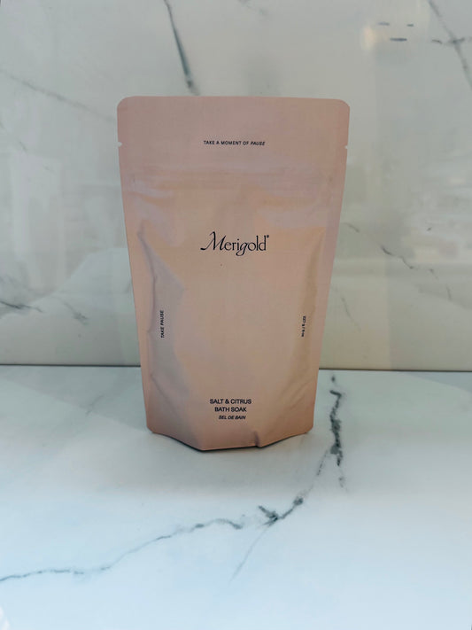 Salt and Citrus Bath Soak - 8oz