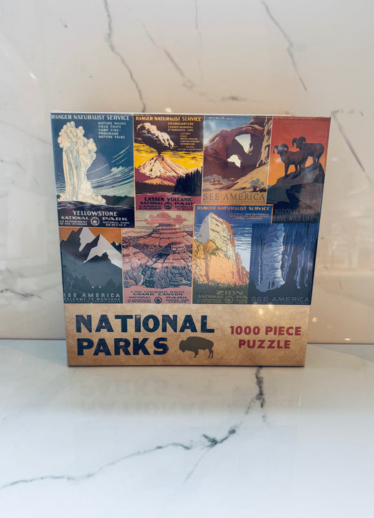 1000 Piece National Park Puzzle