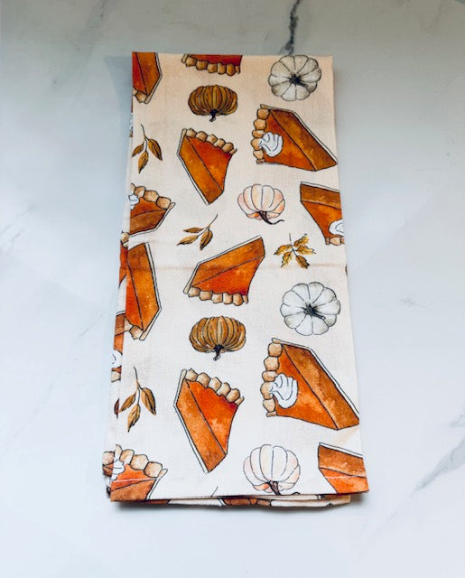 Pumpkin Pie Hand Towel