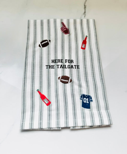 Here for the Tailgate Hand Towel