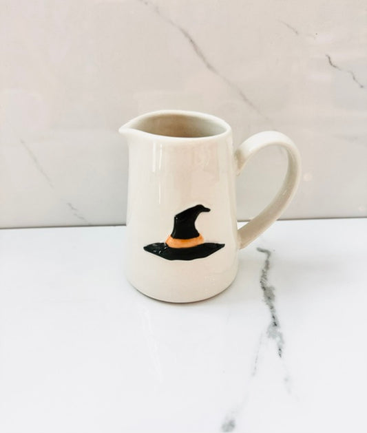 Witches Hat Mini Stoneware Creamer