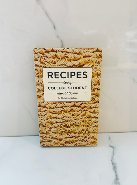Recipes Every College Student Should Know Book