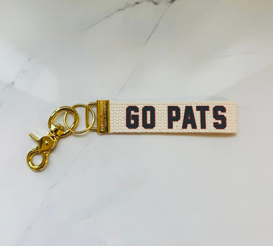 New England Patriots Keychain