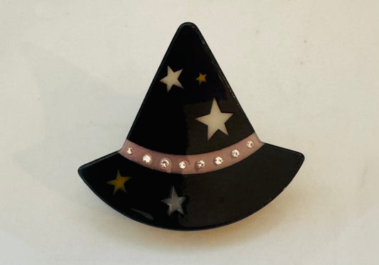 Witch Hat Hair Claw Clip