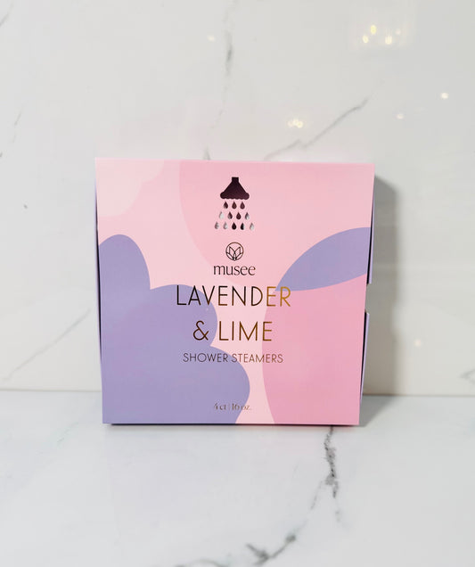 Lavender & Lime Shower Steamers