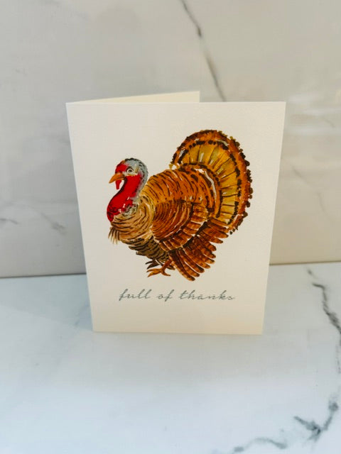 Turkey Thankful Card