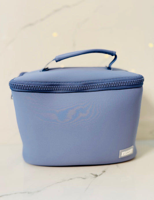 Pearl Blue Train Case
