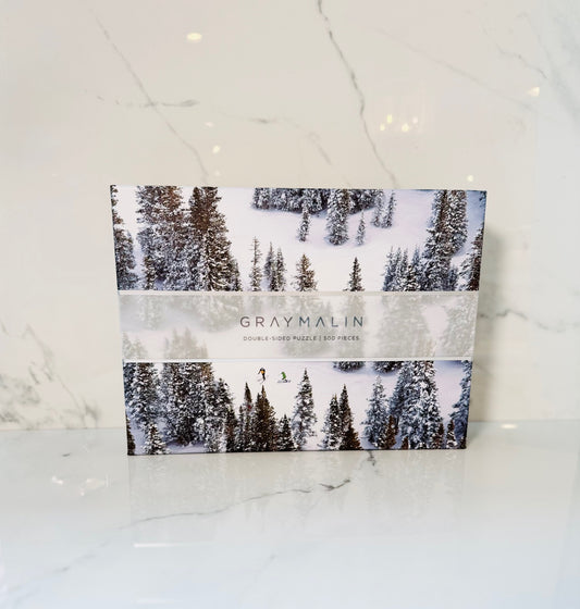 Gray Malin: Double Sided 500 Piece Puzzle: The Snow