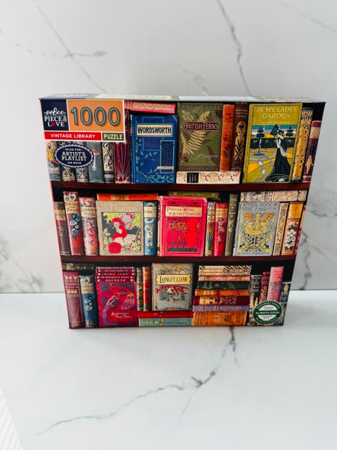 Vintage Library 1000 Piece Puzzle