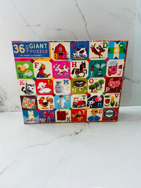 My Farm Alphabet 36 Piece Puzzle