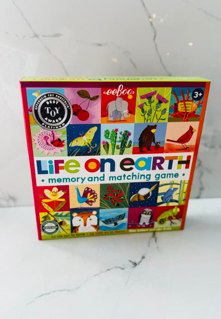 Life on Earth Memory and Matching Game