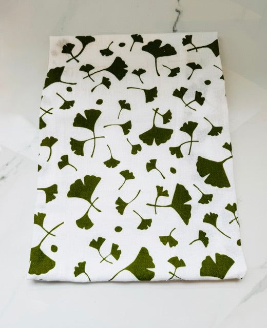 Flour Sack Dish Towel - Ginkgo