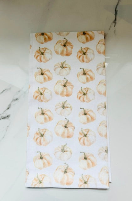 Pumpkin Pattern Hand Towel