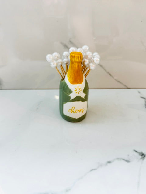 Champagne Bottle Pick Holder