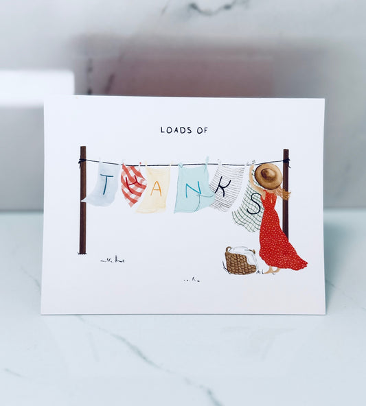 Loads of Thanks Card