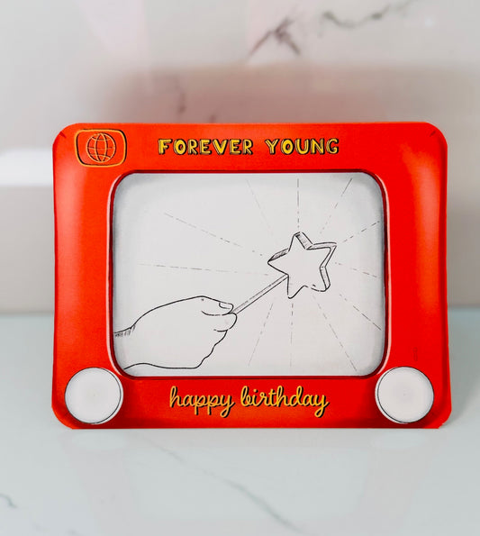Forever Young Birthday Card