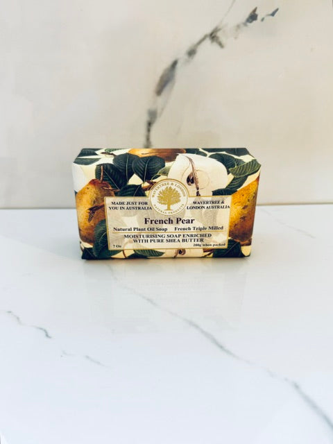 French Pear Luxury Soap Bar
