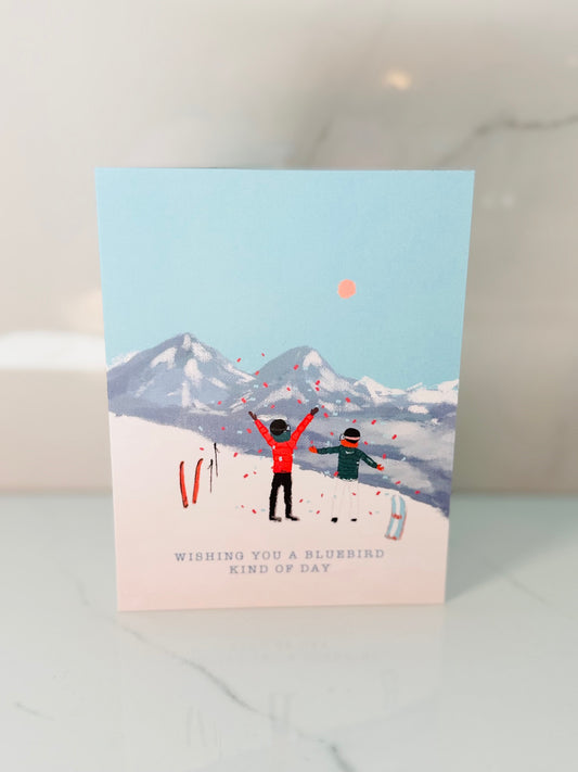 Bluebird Day Birthday Card