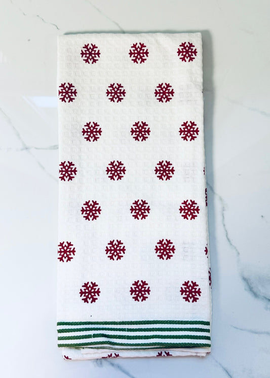 Snowflake Dishtowel