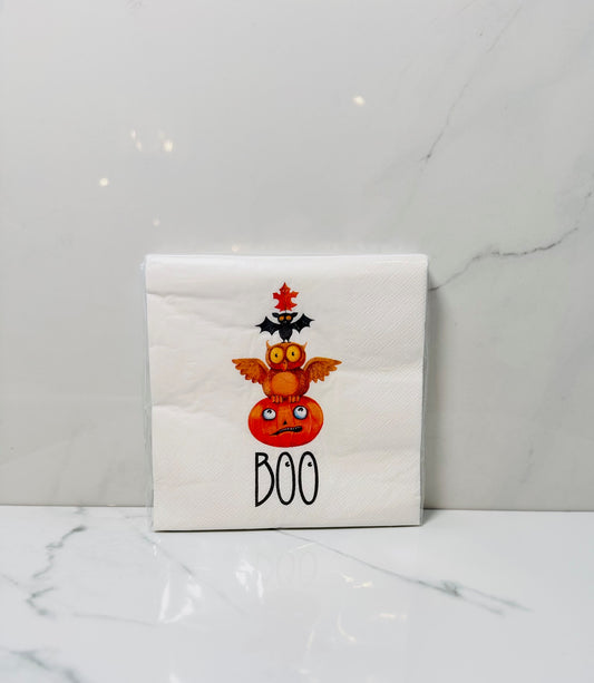Boo Halloween Lunch Napkins