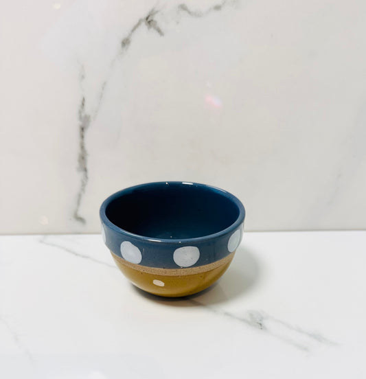 Blue Dotted Ramekin
