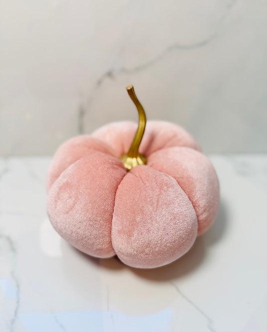 Velvet Pumpkin - Large Blush