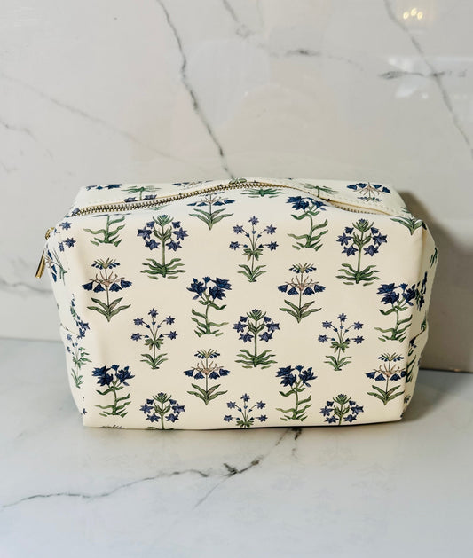 Luxe Everyday Cosmetic Zip Bag - Provence
