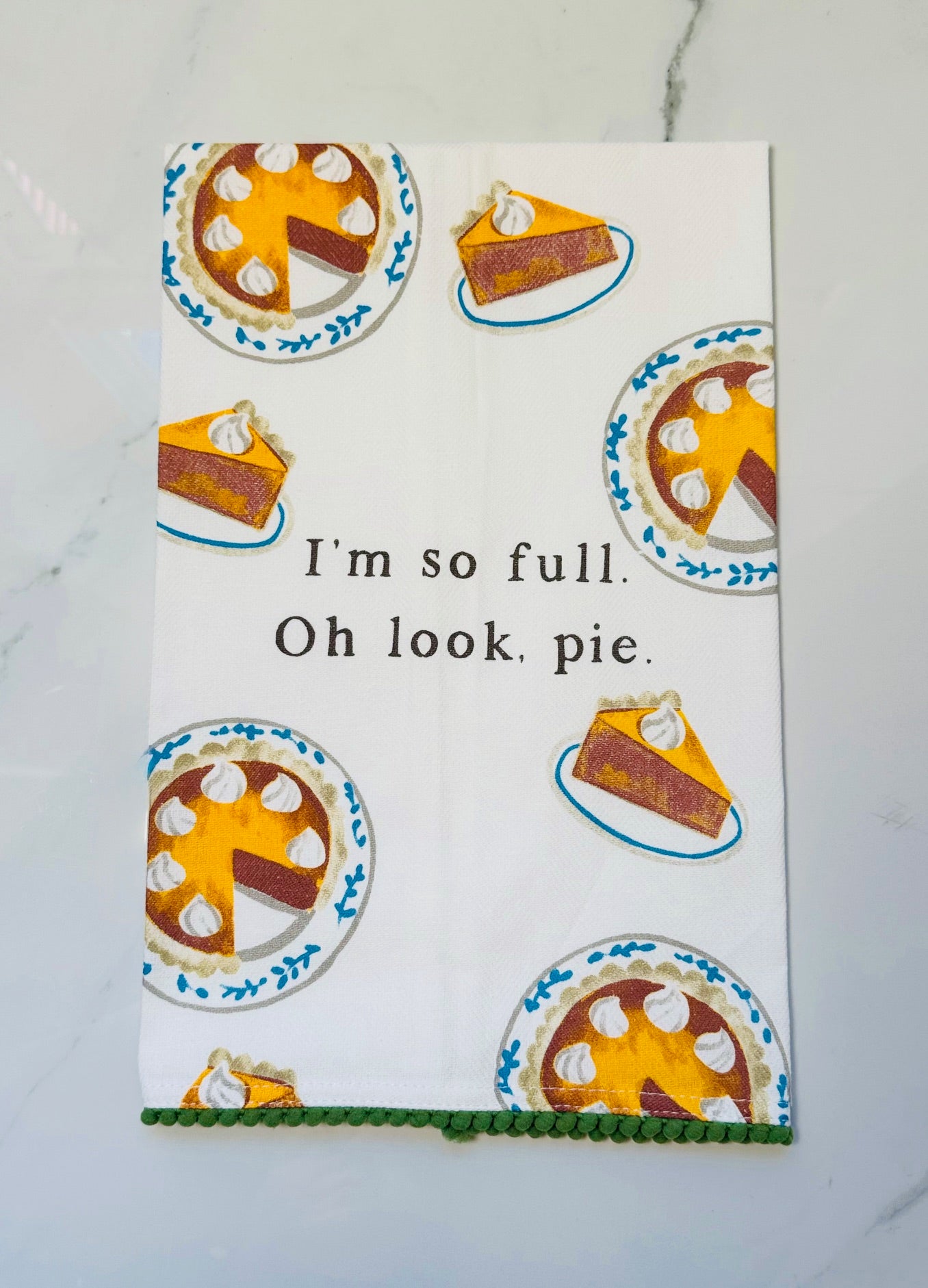Pie Pom Handtowel