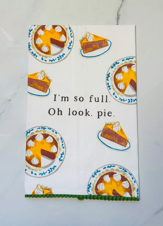 Pie Pom Handtowel