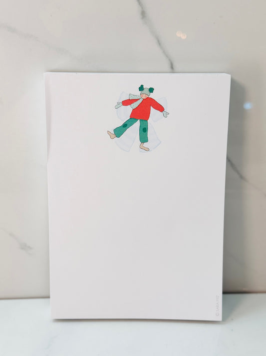 Snow Angel Notepad