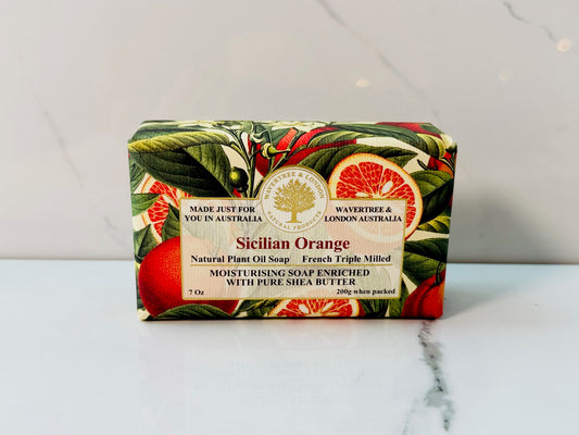 Sicilian Orange Luxury Soap Bar