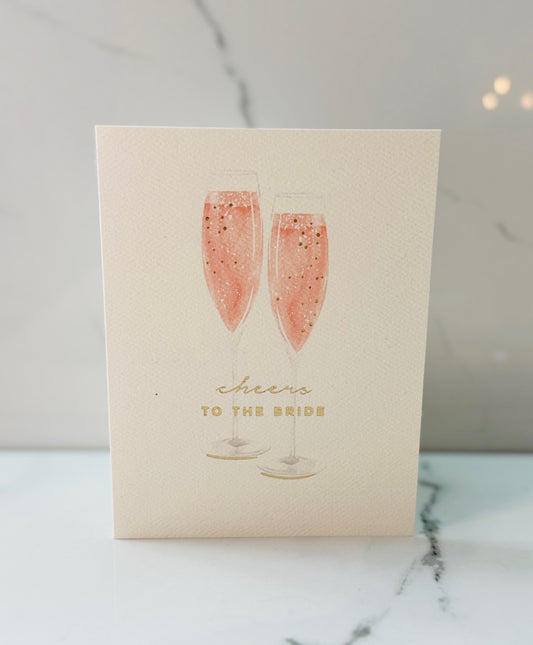Bubbles for the Bride Card