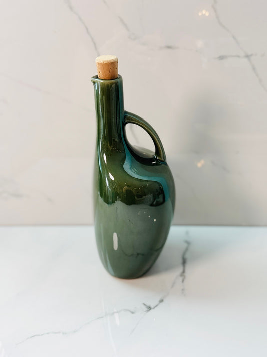 Stoneware Olive Oil Dispenser