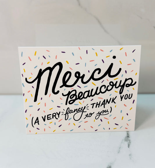 Merci Beaucoup Card