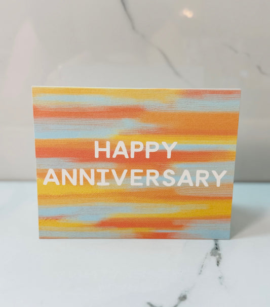 Watercolor Happy Anniversary
