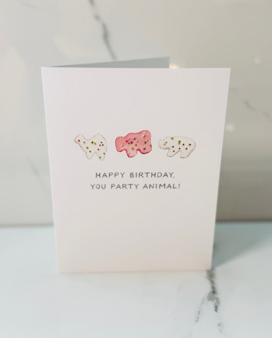 Party Animal Birthday Card