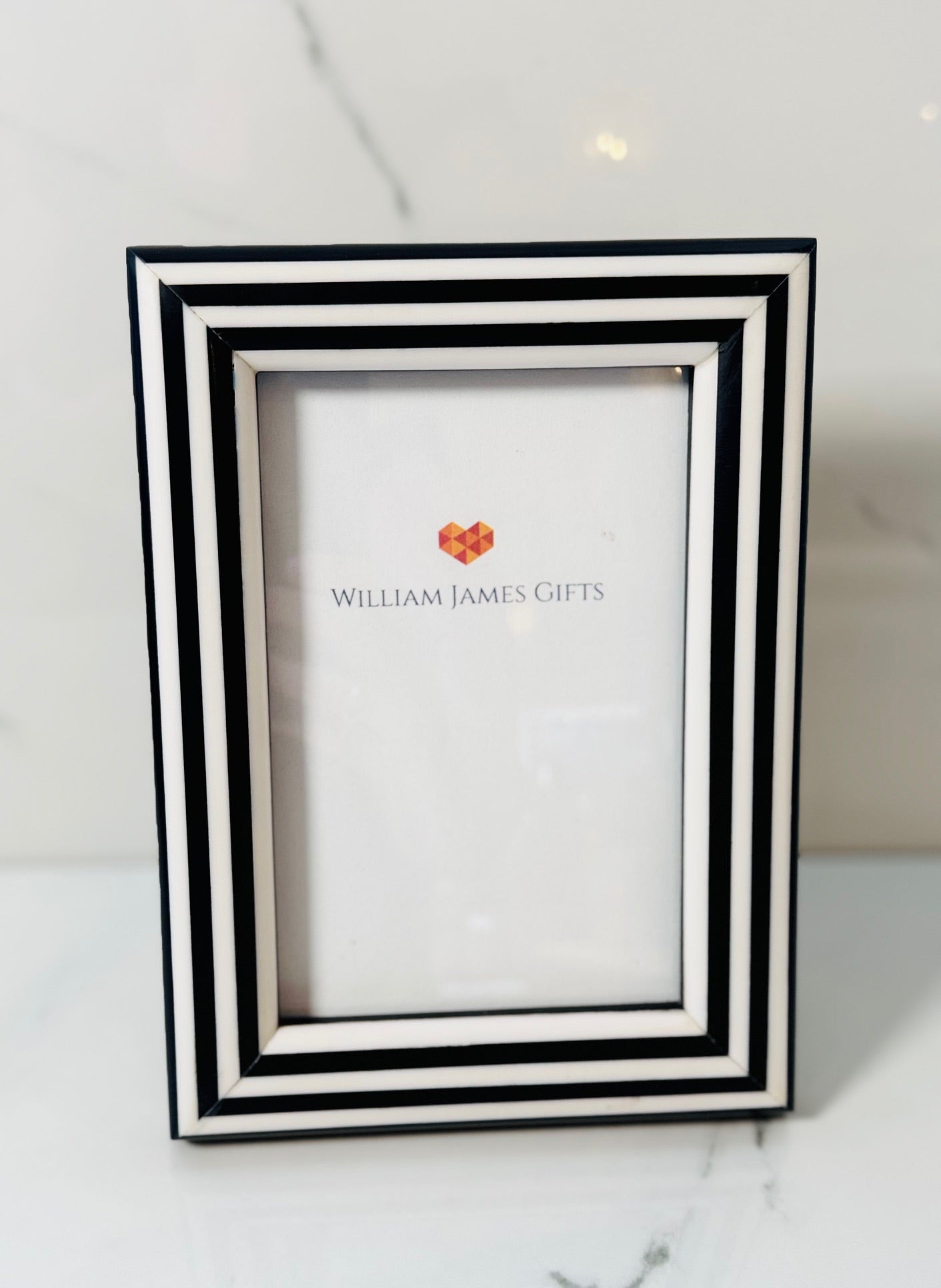 4x6 Nautical Stripe Picture Frame