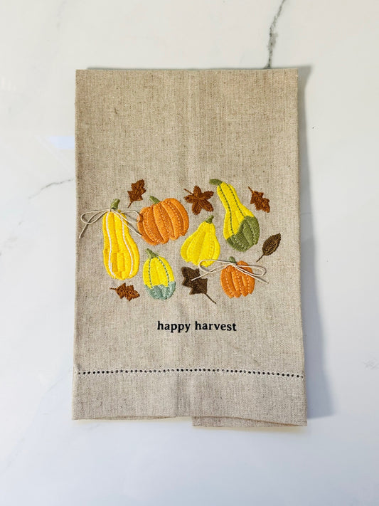 Happy Harvest Handtowel