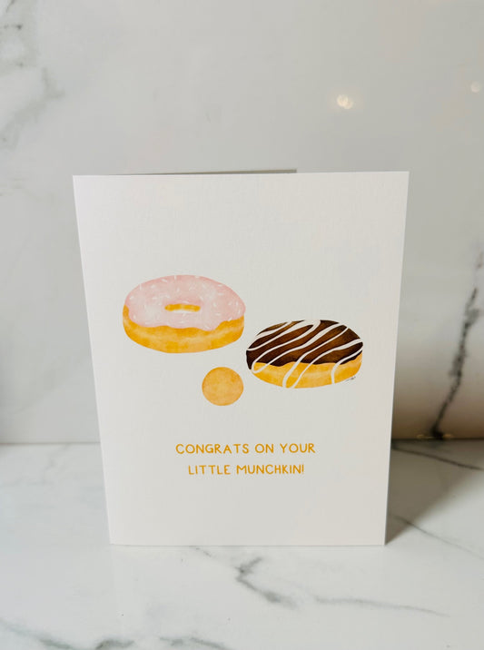 Congratulations on Your Little Munchkin Card