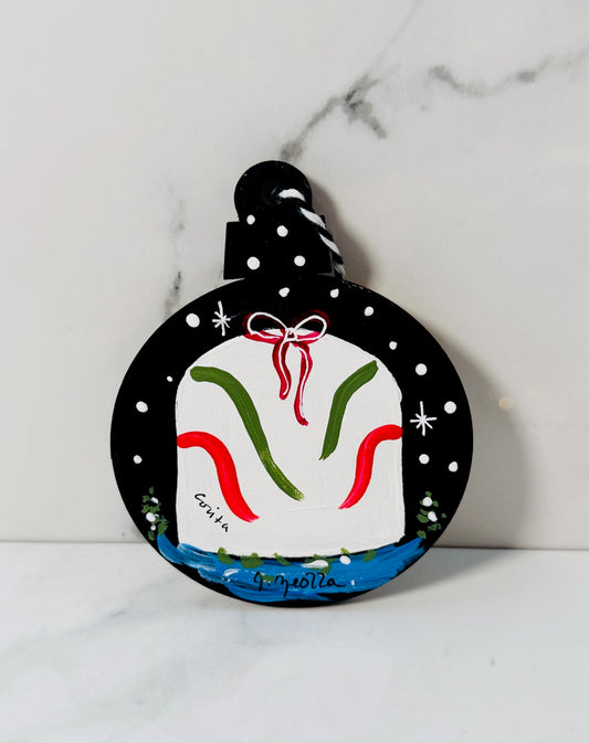 Boston Gas Tank Ornament