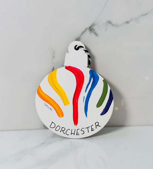 Boston Gas Tank Ornament - Dorchester