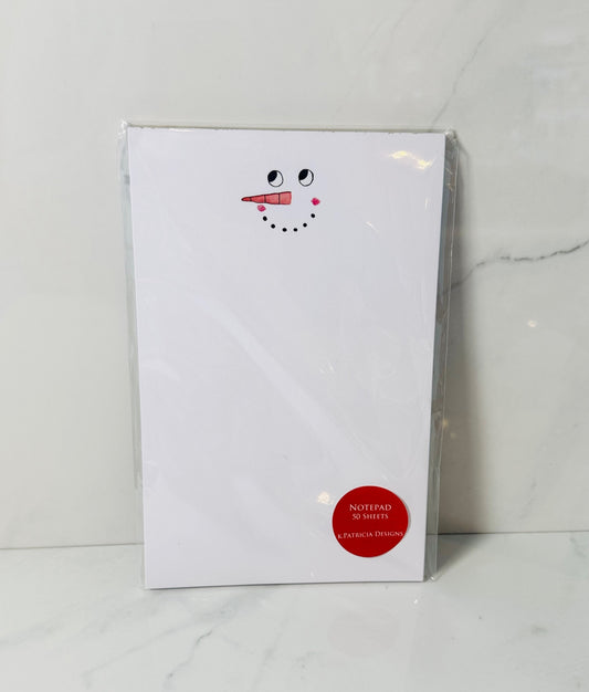 Snowman Notepad