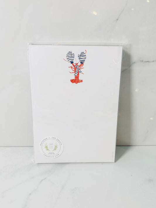 Cozy Lobster Notepad