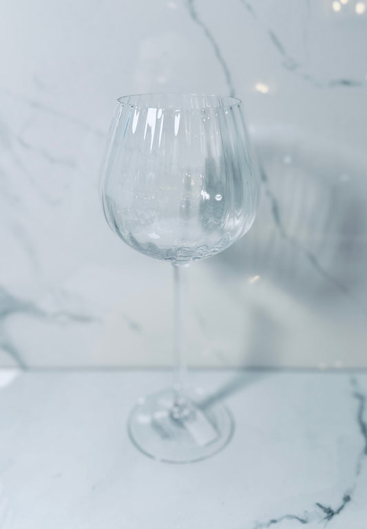 Optic Clear Wine Glass